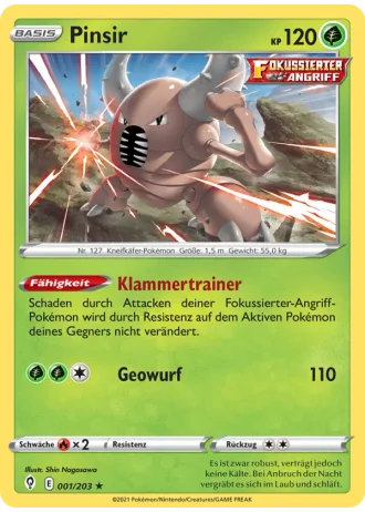 Pinsir #1/203 — Drachenwandel
