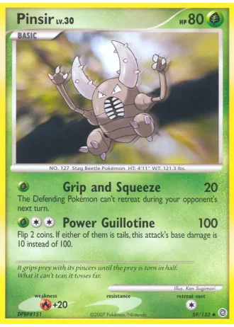 Pinsir #59/132 — Prodigi Segreti