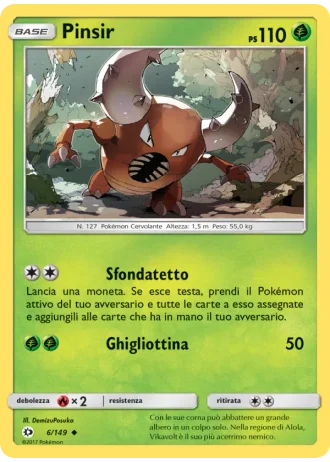Pinsir #6 — Sole e Luna