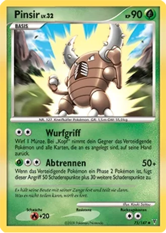 Pinsir #75/147 — Ultimative Sieger