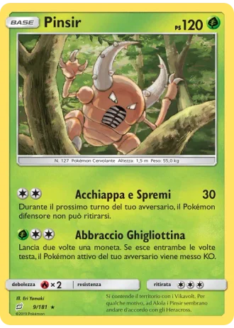 Pinsir #9 — Gioco di Squadra