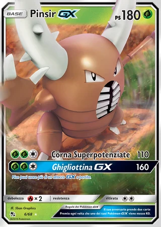 Pinsir GX #6 — Destino Sfuggente