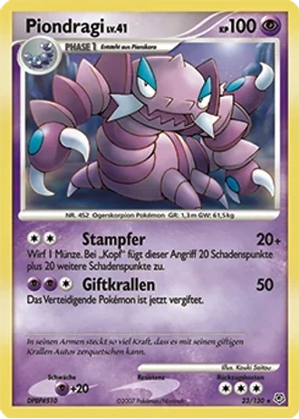 Piondragi #23/130 — Diamant & Perl