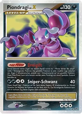 Piondragi LV.X #123 — Platin