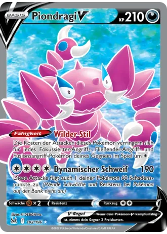 Piondragi V #182/196 — Verlorener Ursprung