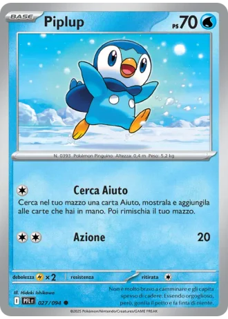 Piplup #027 — Flamme Spettrali