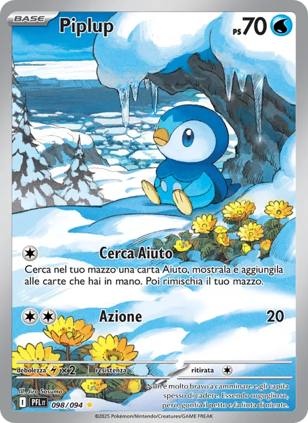 Piplup #098 — Flamme Spettrali