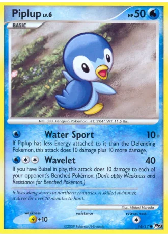 Piplup #16 — POP Series 9