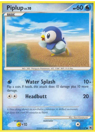 Piplup #71 — Alba Suprema