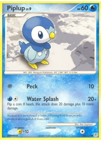 Piplup #93 — Diamond & Pearl