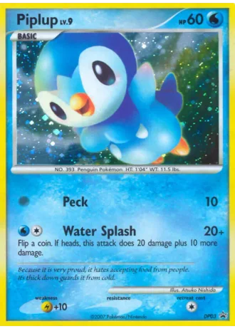 Piplup DP03 — Diamond & Pearl Promos