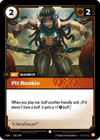 Pit Rookie #136/298 — Origins
