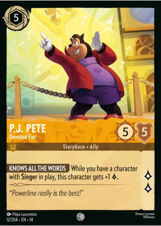 P.J. Pete - Devoted Fan #12/257 — Hyperia City