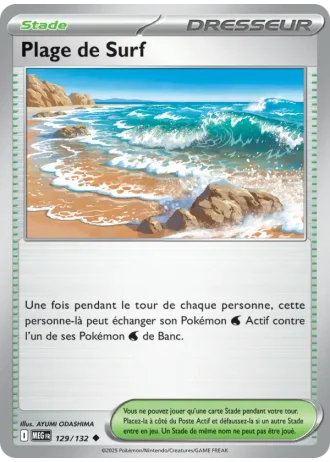 Plage de Surf #129/132 — Méga-Évolution