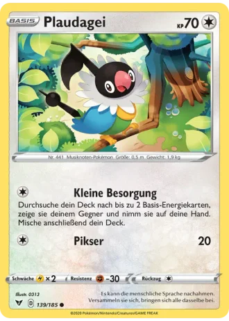 Plaudagei #139/185 — Farbenschock