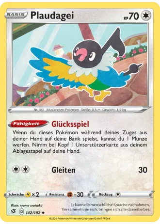 Plaudagei #142/192 — Clash der Rebellen