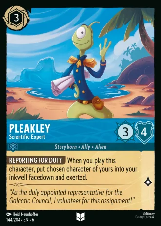 Pleakley - Scientific Expert #144/204 — Azurite Sea