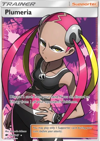 Plumeria #145/147 — Burning Shadows