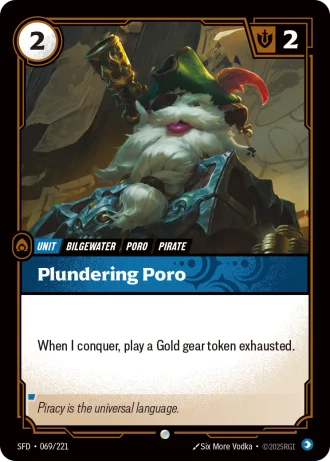 Plundering Poro #069/221 — Spiritforged