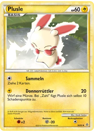 Plusle #36/95 — Entfesselt