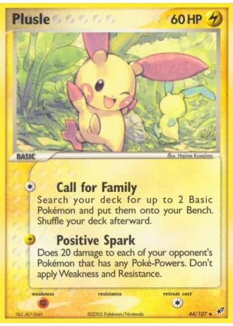 Plusle #44 — Deoxys