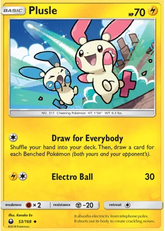 Plusle #53 — Celestial Storm