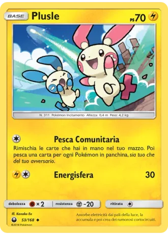 Plusle #53/168 — Tempesta Astrale
