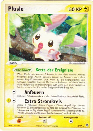 Plusle #8 — EX Drache