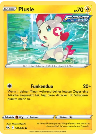 Plusle #89 — Fusionsangriff