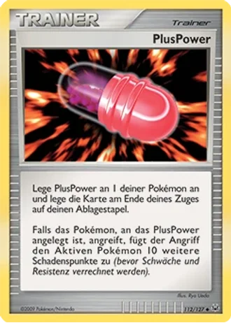 PlusPower #112/127 — Platin