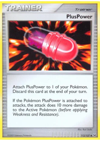 PlusPower #112/127 — Platinum