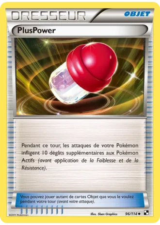 PlusPower #96/114 — Noir & Blanc