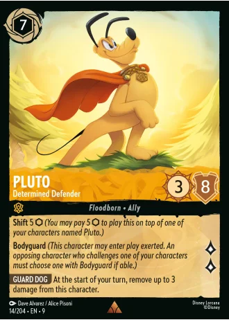 Pluto - Determined Defender #14/204 — Fabled