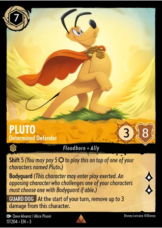 Pluto - Determined Defender #17/204 — Into the Inklands