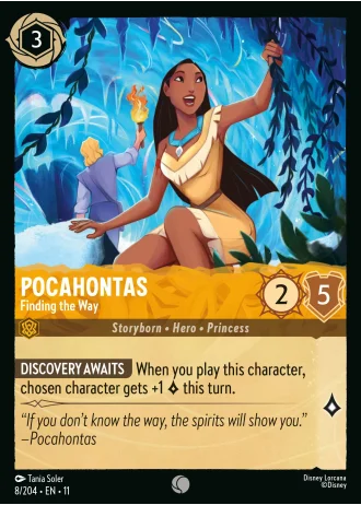 Pocahontas - Finding the Way #8/204 — Winterspell