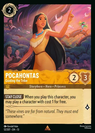 Pocahontas - Guiding the Tribe #12/261 — Attack of the Vine!