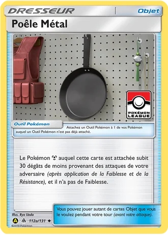 Poêle Métal #112a/131 — Cartes alternatives A jaune