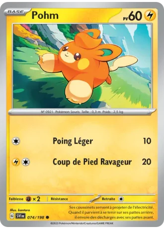 Pohm #074/198 — Écarlate et Violet