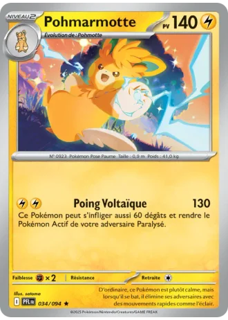 Pohmarmotte #034/94 — Flammes Fantasmagoriques