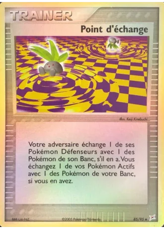 Point d'échange #85/95 — EX Team Magma vs Team Aqua