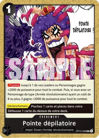 Pointe dépilatoire (OP12-098) — l'Héritage du Maître (OP12)