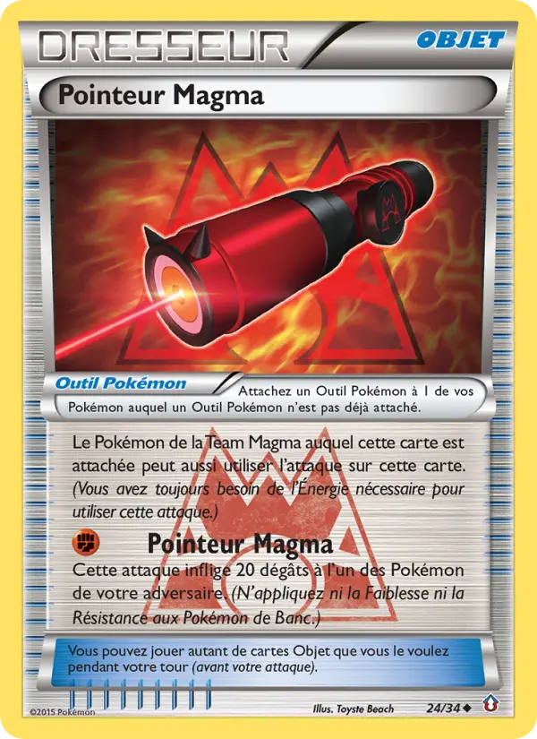 Pointeur Magma #24 — Double Danger