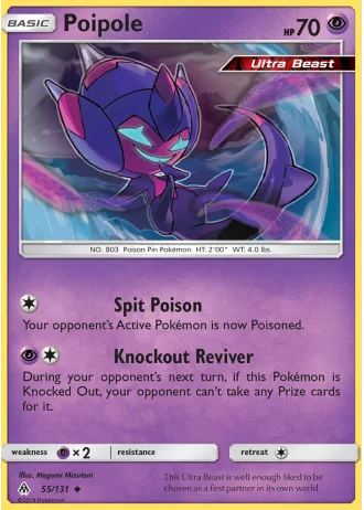 Poipole #55/131 — Forbidden Light