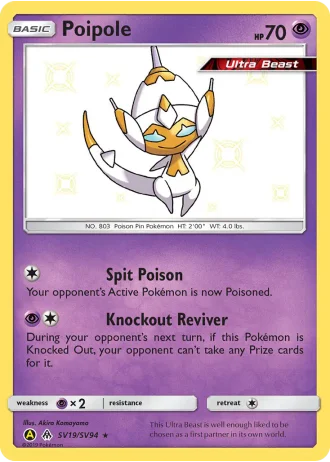 Poipole SV19/94 — Shiny Vault (Hidden Fates)