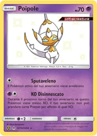 Poipole SV19/94 — Tesoro Cromatico (Destino Sfuggente)