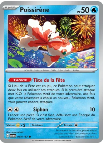 Poissirène #044/167 — Mascarade Crépusculaire