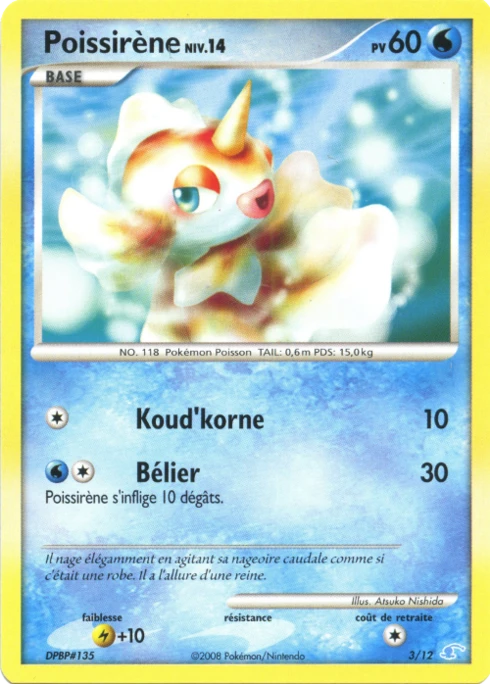 Poissirène #3 — DP Kit dresseur (Manaphy)