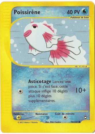 Poissirène #78/147 — Aquapolis