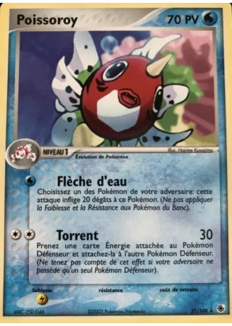 Poissoroy #21 — EX Rubis & Saphir