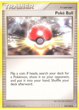 Poké Ball #110/130 — Diamond & Pearl